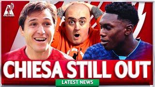 CHIESA & BRADLEY OUT OF LEIPZIG GAME + SLOT WANTS TO SIGN CHELSEA PLAYER? | Liverpool FC Latest News