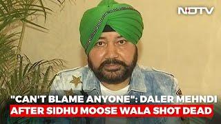 Singer Daler Mehndi After Sidhu Moose Wala Shot Dead: "Can't Blame Anyone"