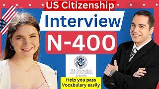 NEW! (Actual Case) US Citizenship Interview 2024 Questions & Answers Practice | N-400 Naturalization