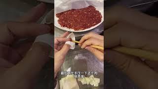 #中国 #文化 #生活小妙招 #美食 #food 教你一根筷子包馄饨