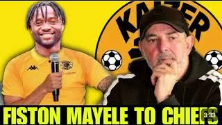 🟡DEAL DONE  FISTON MAYELE ALREADY JOINED KAIZER CHIEF NABI SAYS HE NEED HIS SERVICE NEXT SEASON