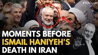 Hamas Leader Killed: Moments before Hamas' top brass, Ismail Haniyeh was killed in Iran