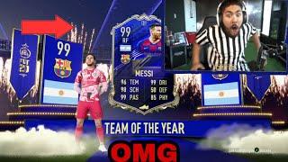 CASTRO1021 PACKED A TOTY!! FIFA 20 TOTY PACK OPENING!! BEST OF CASTRO PACKS  FIFA 20