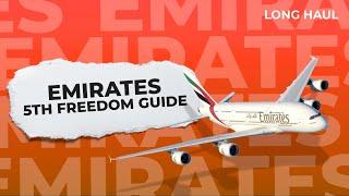 Flying Emirates In Unexpected Places: 5th Freedom Routes In 2025