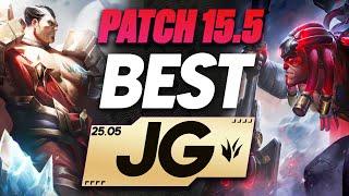 The BEST Junglers For Season 15 On Patch 25.5! DARIUS?! | All Ranks Tier List League of Legends