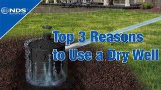 Collect and Store Runoff Back into the Ground with NDS Flo-Well® Dry Well | NDS Drainage Solutions