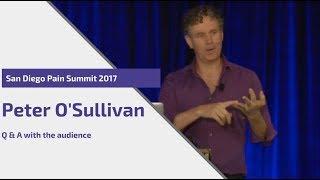 Q&A with Peter O'Sullivan | San Diego Pain Summit 2017