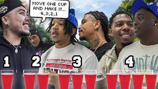 MOVE ONE CUP TO MAKE IT 4..3..2..1 CHALLENGE FT. DuB, Rich, Deshae, Cinco +