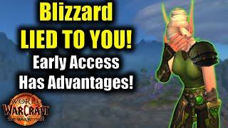 Early Access DOES Give an Unfair Advantage