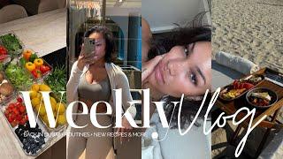 weekly vlog | living in dubai + beauty upkeep + new routines + new recipes & more! Allyiahsface vlog