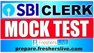 SBI Mock Test 2020 Bank PO Clerical - Try Free Mock Test - Fresherslive