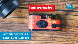 How To: Reload a Lomography Simple Use Camera with Fresh Film