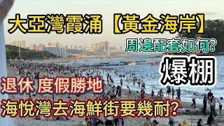 大亞灣霞湧【黃金海岸】爆棚！退休度假勝地！海悅灣周邊配套又如何？