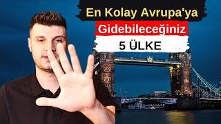 En Kolay Çalışma İzni Veren 5 ÜLKE - Avrupa'ya Nasıl Yerleşebilirsiniz ?