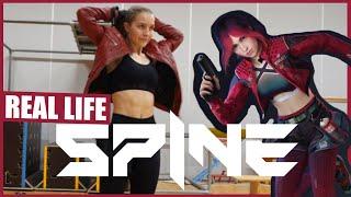 MARTIAL ARTIST RECREATES MOVES FROM SPINE - @playspine