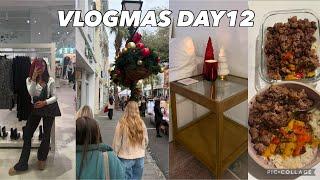 VLOGMAS DAY 12 | second Sunday on King, decorating for Christmas, cooking, last eras show