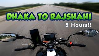 Dhaka To Rajshahi By Bike | A Solo Bike Ride & Motovlog | ঢাকা টু রাজশাহী | BD biker |  Go Pro 9