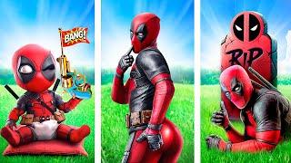 Wie heeft Deadpool vermoord?! Hoe kan ik ontsnappen uit de gevangenis?! Deadpool versus superhelden!