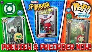 *NEW* Funko Pop! Comic Cover: Marvel & DC - Spider-Man, Green Lantern & Poison Ivy (Walmart Exc.)