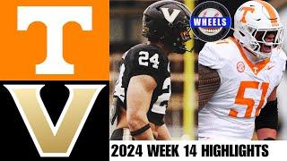 #8 Tennessee vs Vanderbilt | Full Game Highlights | 2024 College Football Highlights