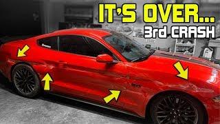 IT’s OVER - CRASHED AGAIN... IS MY 2019 MUSTANG GT TOTALED?