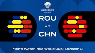 LIVE | Romania vs China | Men's Water Polo World Cup 2023 | Berlin