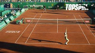 Top Spin 2K25 - Carlos Alcaraz Vs Alexander Zverev I HYPER TIE BREAK I Monte Carlo Masters (PS5)