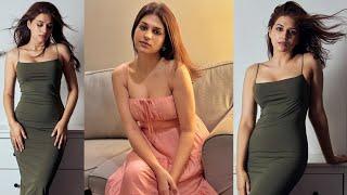 Shraddha Das Latest Body Hugging Gown and Bodycon Dress Fashion Photoshoot Part 6