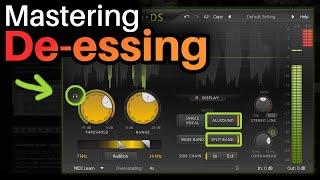 How to De-ess your Master - Learn Mastering with Pro DS