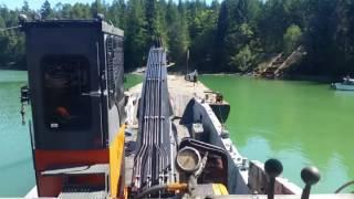 Barge work in Cockburn Bay with the Inlet Raider