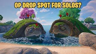 Best Drop Spot for Easy Wins in Fortnite Chapter 6 - The Two Turtles (Solo/Duo Guide)