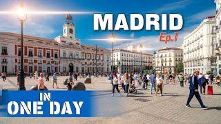 How to visit Madrid in one day? Ep.1 | 4k 50p