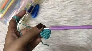 How To Make The Horn for My Girly Unicorn Crochet Doll