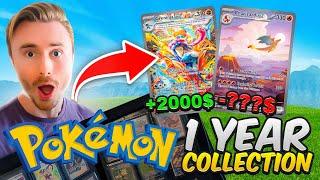 My $2,000 Pokemon Card Collection After 1 Year | What I Learned