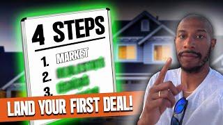 4 Steps To Land Your First Real Estate Deal | Brian Grimes