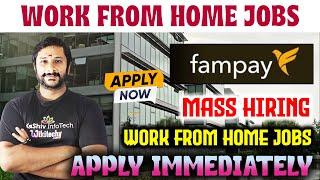 Fampay is Hiring | Best Work From Home Jobs 2024 | Today Job Vacancy in Tamil #fampay #jobsearch