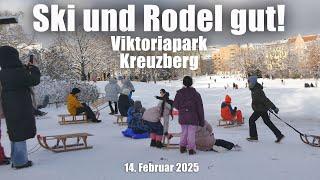 Ski und Rodel gut! Viktoriapark Kreuzberg in Berlin - Rodeln 2025