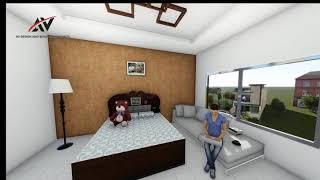 Renovation Of Room 3D Walkthrough Raipur Chhattisgarh