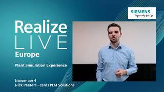 Realize Live - Plant Simulation Experience