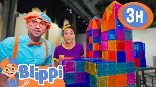 Blippi and Meekah Become COLOR DETECTIVES! + More |  Blippi and Meekah Best Friend Adventures