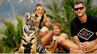 Thailand Family Trip! Playing with Tigers and Exotic Market! | Ep. 86