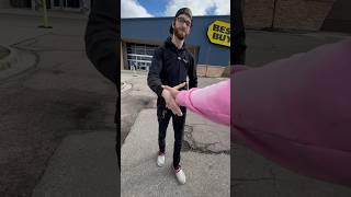 We Squashed Our Beef With Best Buy! #shortsfeed #viral #prank #walkietalkie