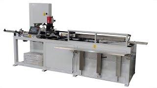 High speed automatic small toilet roll paper band saw cuttung machine