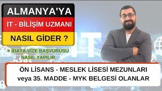 Almanya'ya IT - BİLİŞİM Uzmanları nasıl gider