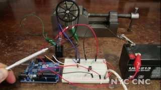 Control a DC Motor with Arduino and a Relay!  How-To Tutorial from NYC CNC