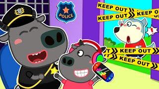 Don't Play At The Police Station! Compilation Of Good Manner For Kids  Wolfoo Kids Cartoon