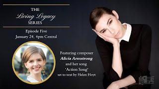 Trailer: The Living Legacy Series Episode Five with composer Alicia Armstrong