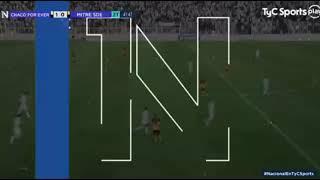 Gol de Luciano Gimenez de Chaco For Ever vs Mitre. Relato Marcelo Mántaras