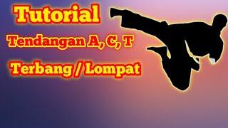 Tutorial tendangan terbang,, teknik dasar pencak silat