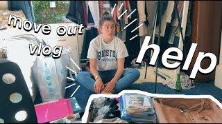 i moved out of uni, and it was stressful // MOVING VLOG